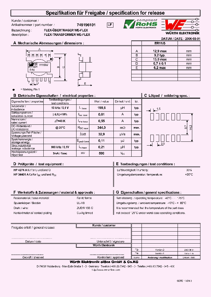 749196101_7564862.PDF Datasheet
