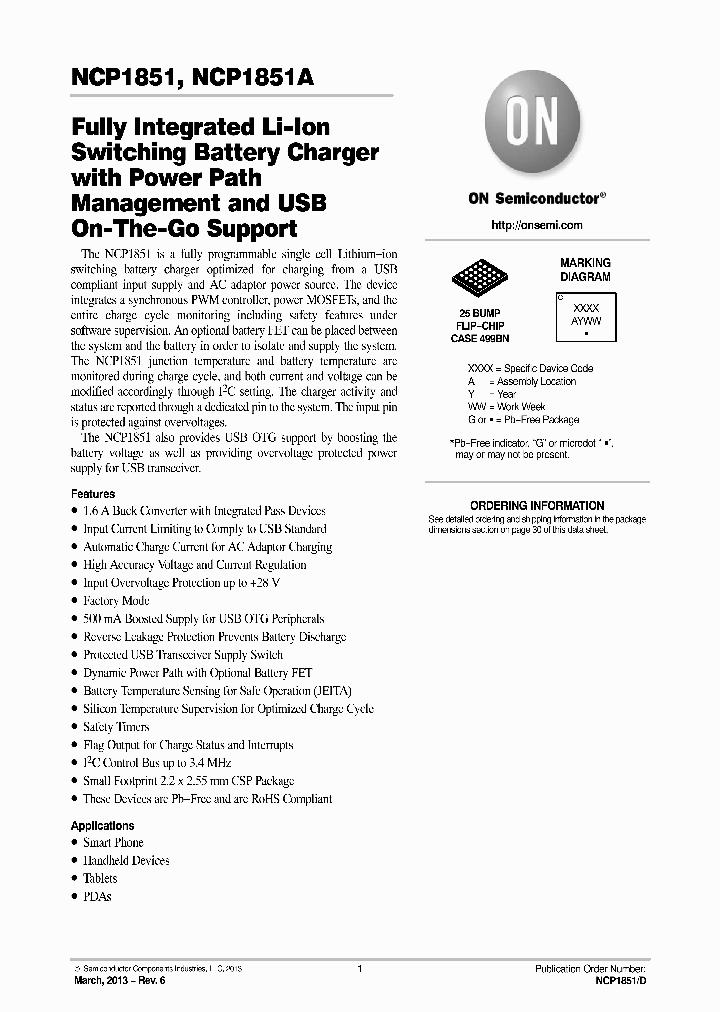NCP1851_7568007.PDF Datasheet