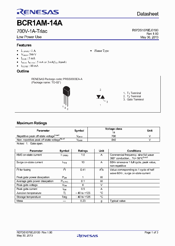 BCR1AM-14A_7568558.PDF Datasheet