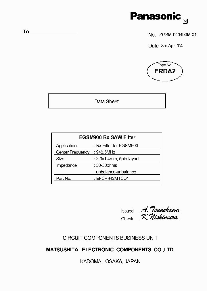 EFCH942MTCD1_7569262.PDF Datasheet