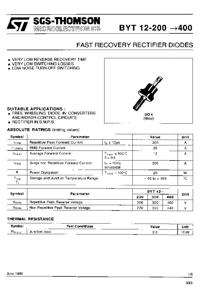 BYT12-400_7571330.PDF Datasheet