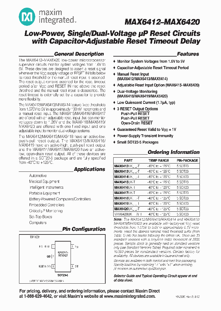 MAX6415UK-T_7573418.PDF Datasheet