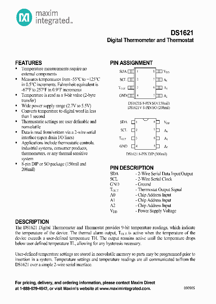 DS1621V_7573870.PDF Datasheet