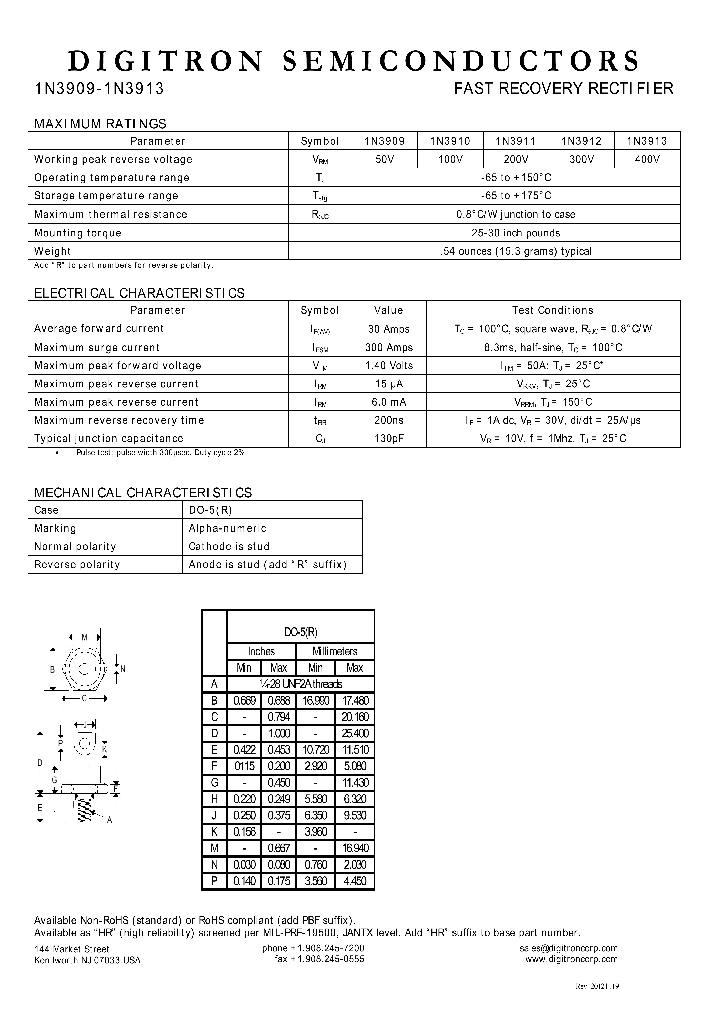 1N3909_7574256.PDF Datasheet