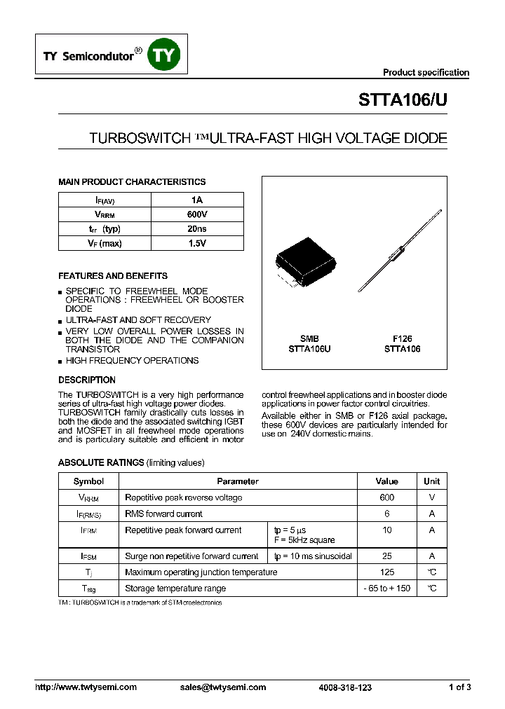STTA106_7577016.PDF Datasheet