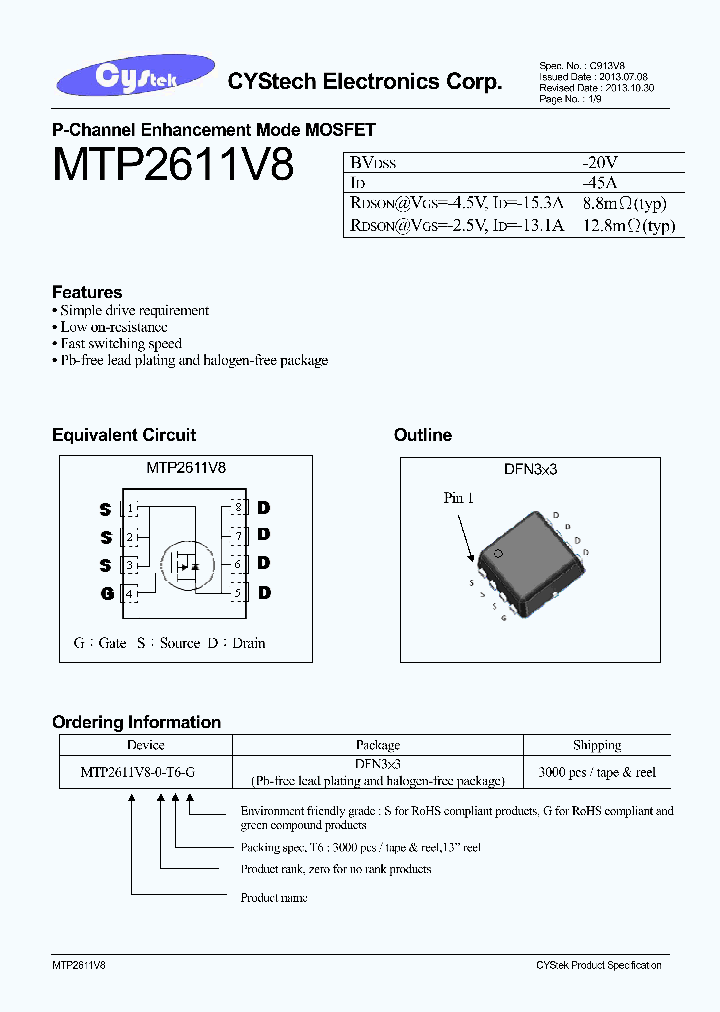 MTP2611V8_7577548.PDF Datasheet