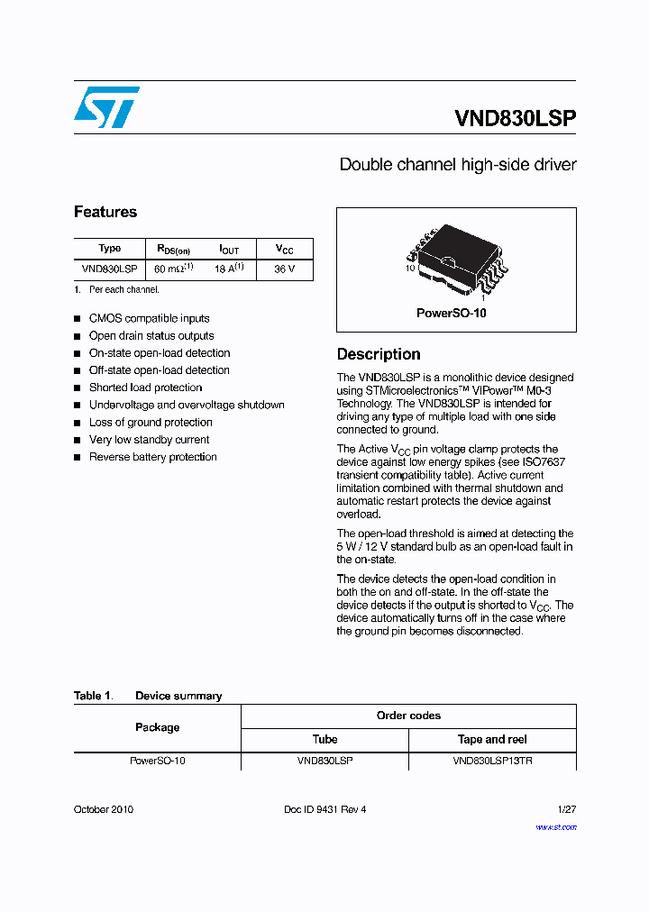 VND830LSP_7577866.PDF Datasheet