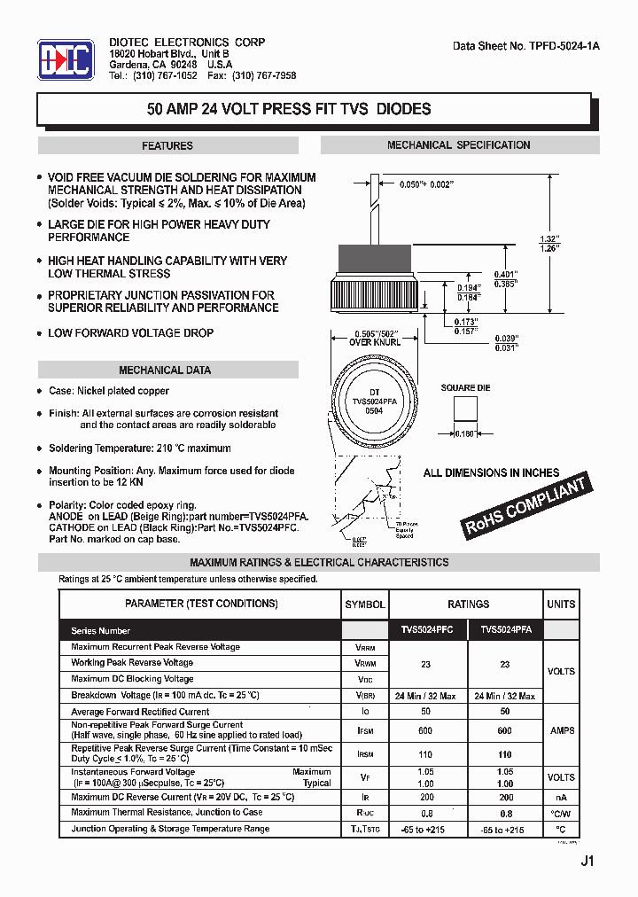 TPFD-5024-1A_7581014.PDF Datasheet