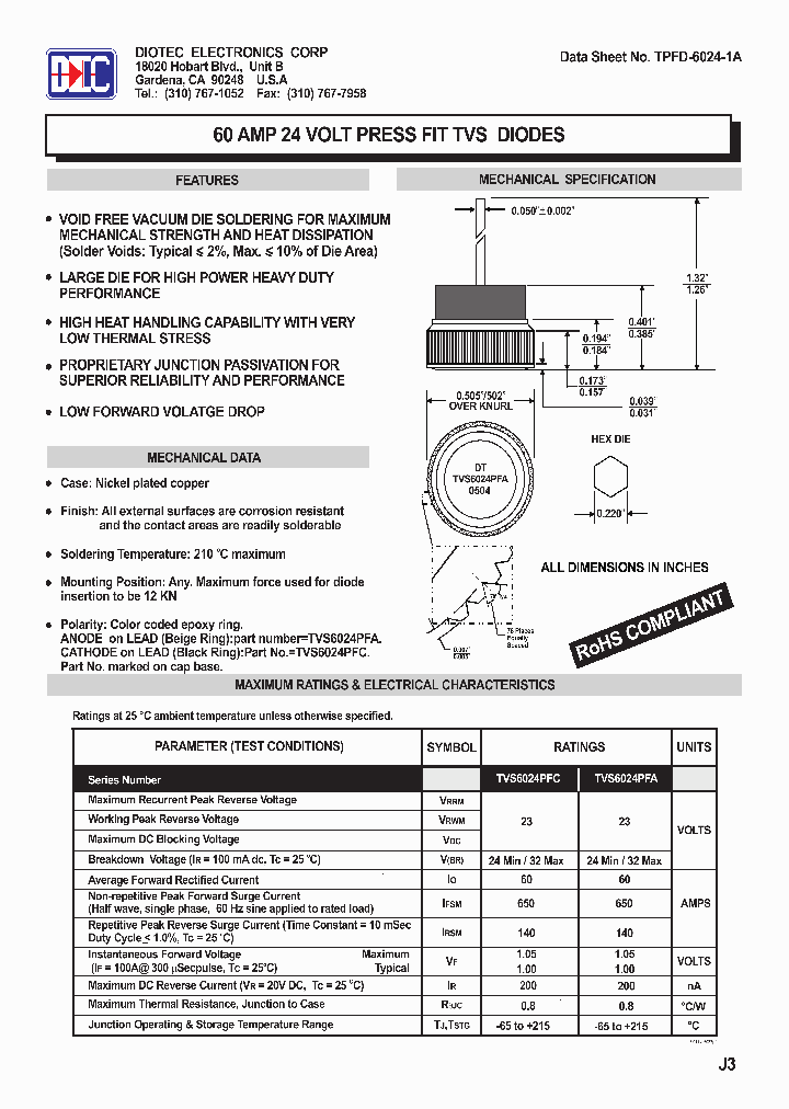TPFD-6024-1A_7581015.PDF Datasheet