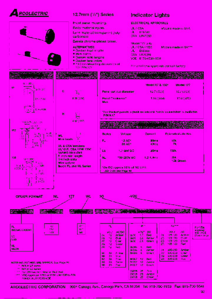 LE177WL3900_7583229.PDF Datasheet
