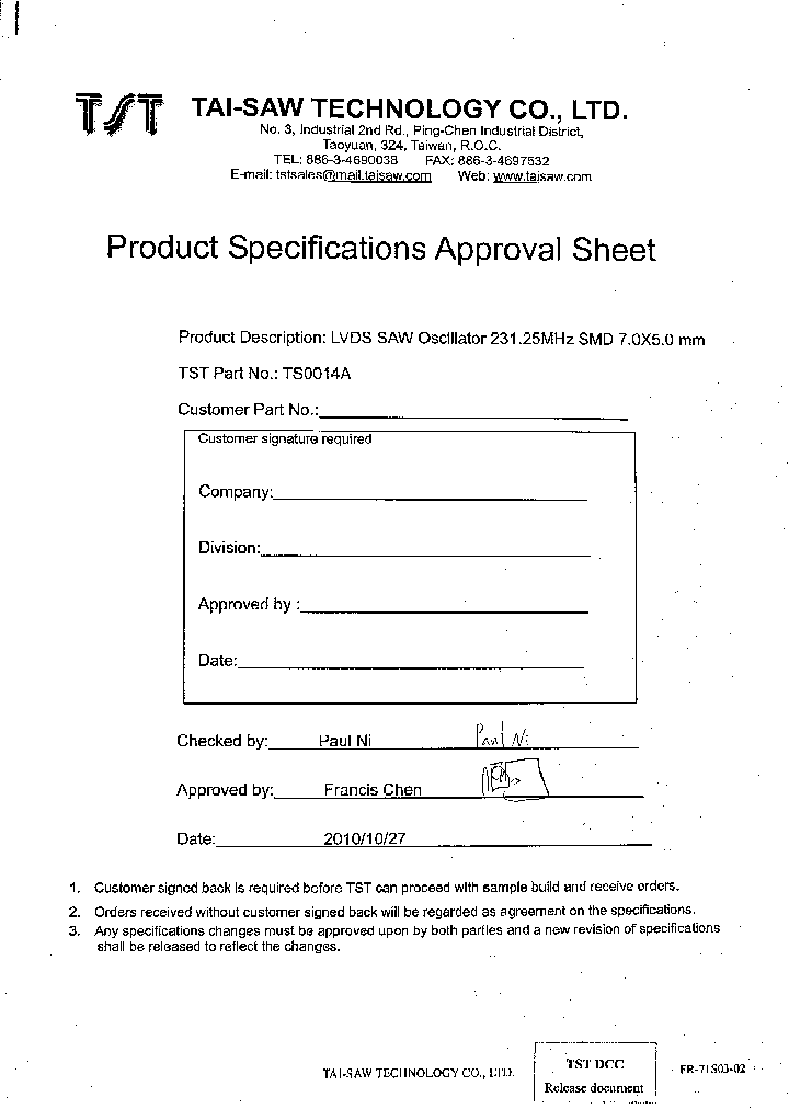 TS0014A_7583708.PDF Datasheet