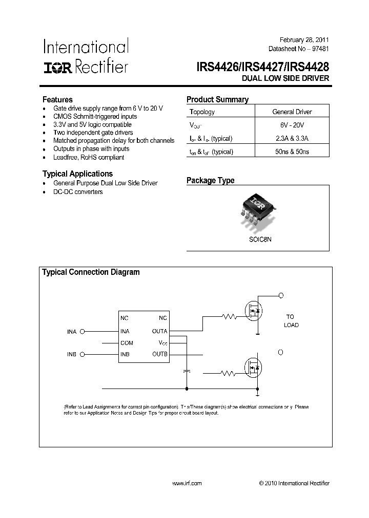 IRS4426SPBF_7583735.PDF Datasheet