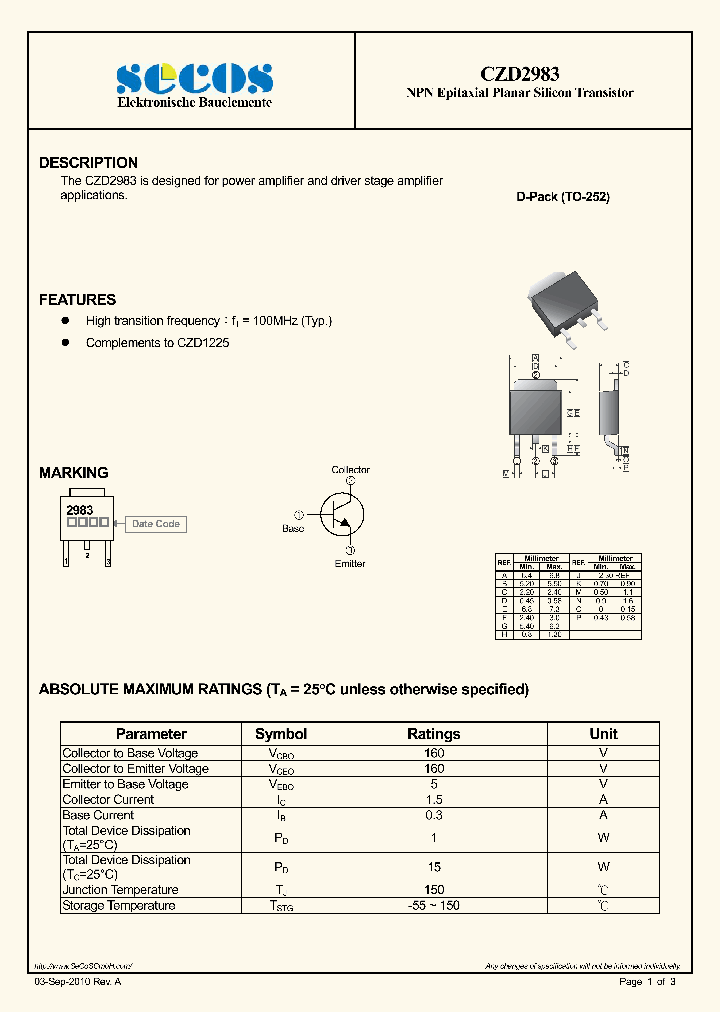 CZD2983_7583825.PDF Datasheet