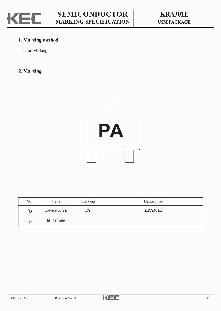 KRA301E_7586609.PDF Datasheet