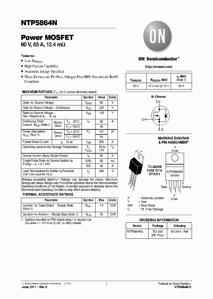 NTP5864NG_7586713.PDF Datasheet