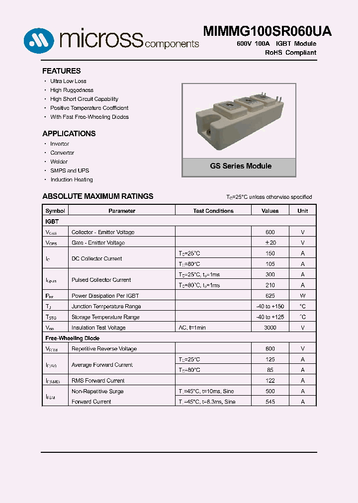 MIMMG100SR060UA_7587453.PDF Datasheet