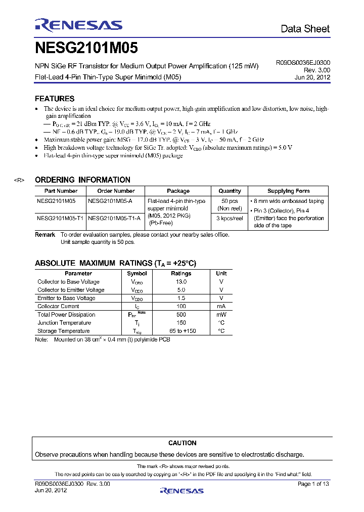 NESG2101M05-T1_7587721.PDF Datasheet