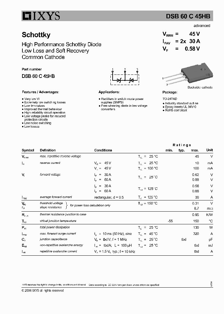 DSB60C45HB_7587937.PDF Datasheet