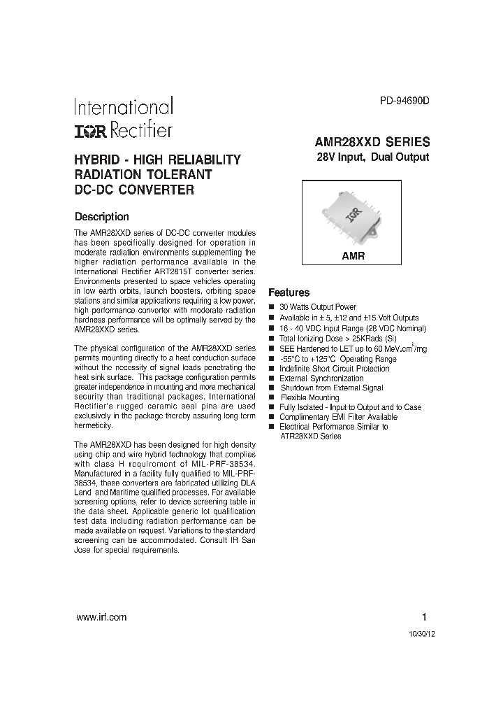 AMR2803R3TCH_7588136.PDF Datasheet