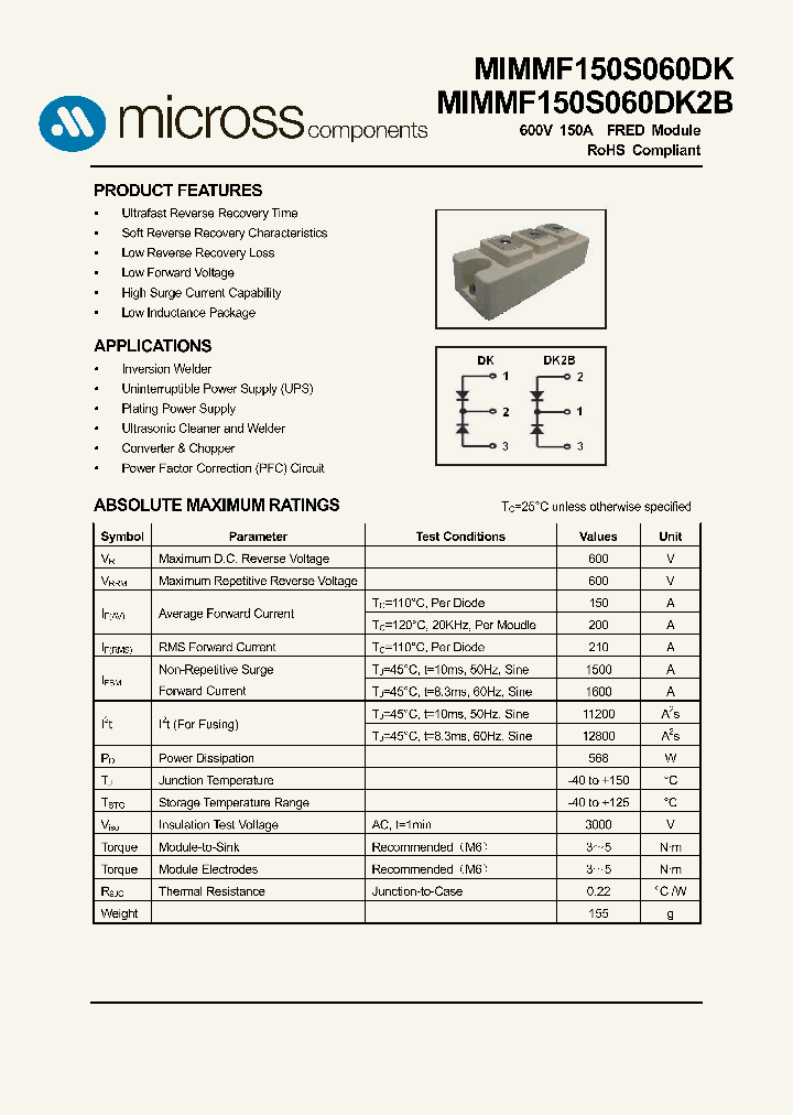 MIMMF150S060DK2B_7588149.PDF Datasheet