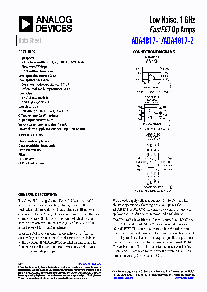 ADA4817-1ARD-EBZ_7589067.PDF Datasheet