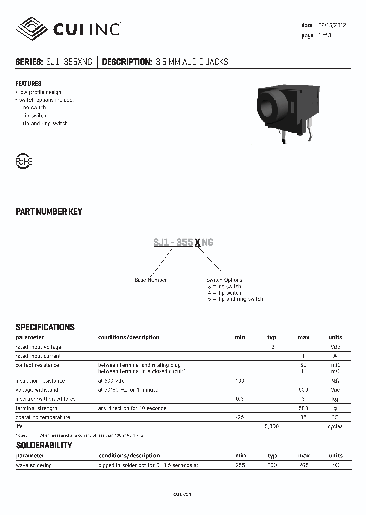 SJ1-3354NG_7589817.PDF Datasheet