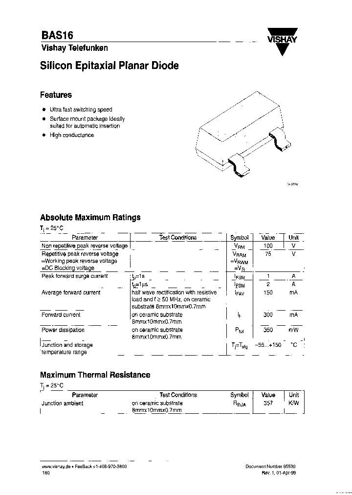 BAS16_7589993.PDF Datasheet