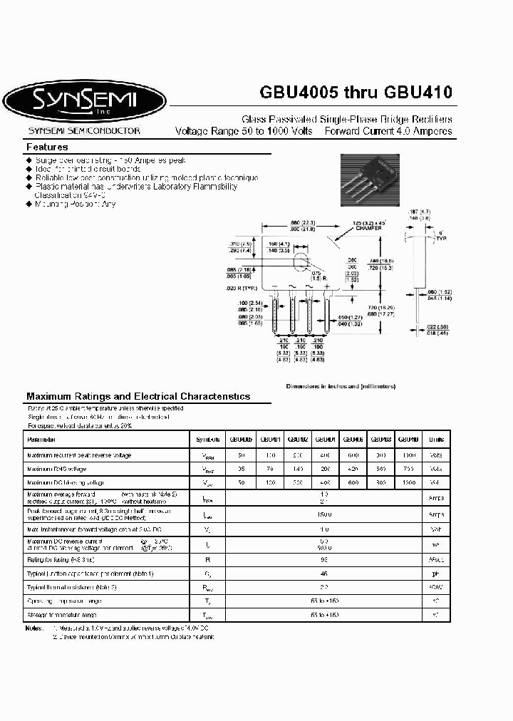 GBU410_7591296.PDF Datasheet