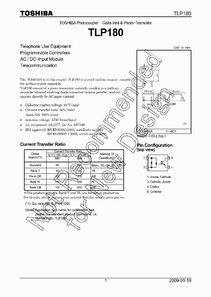 TLP180GB-TPLFT_7591997.PDF Datasheet