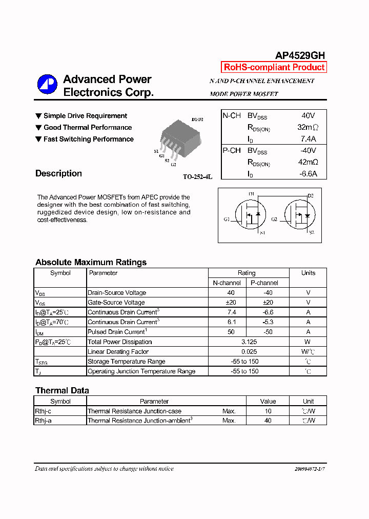 AP4529GH_7592343.PDF Datasheet