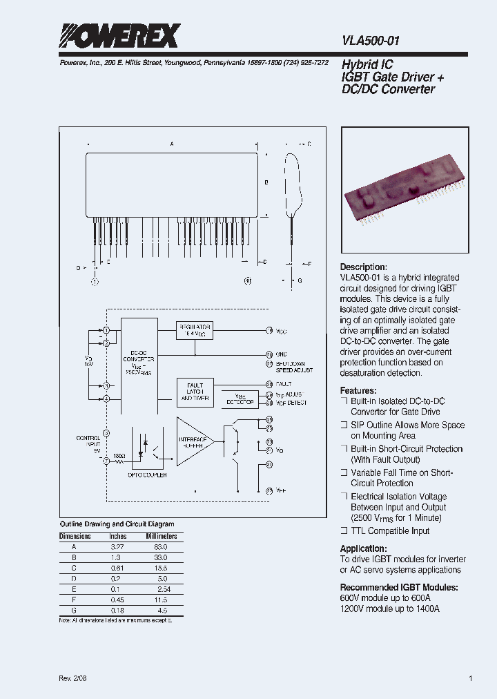 VLA500-01_7592912.PDF Datasheet