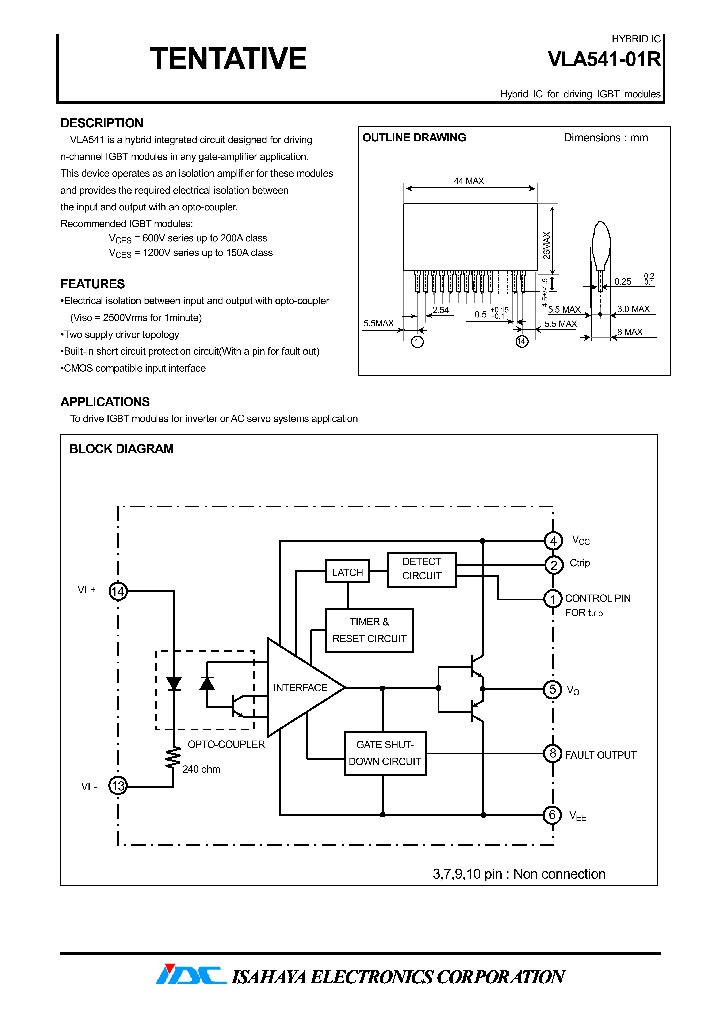 VLA541-01R_7592928.PDF Datasheet