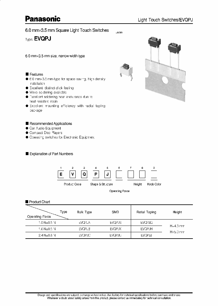 EVQPJA04Q_7594593.PDF Datasheet