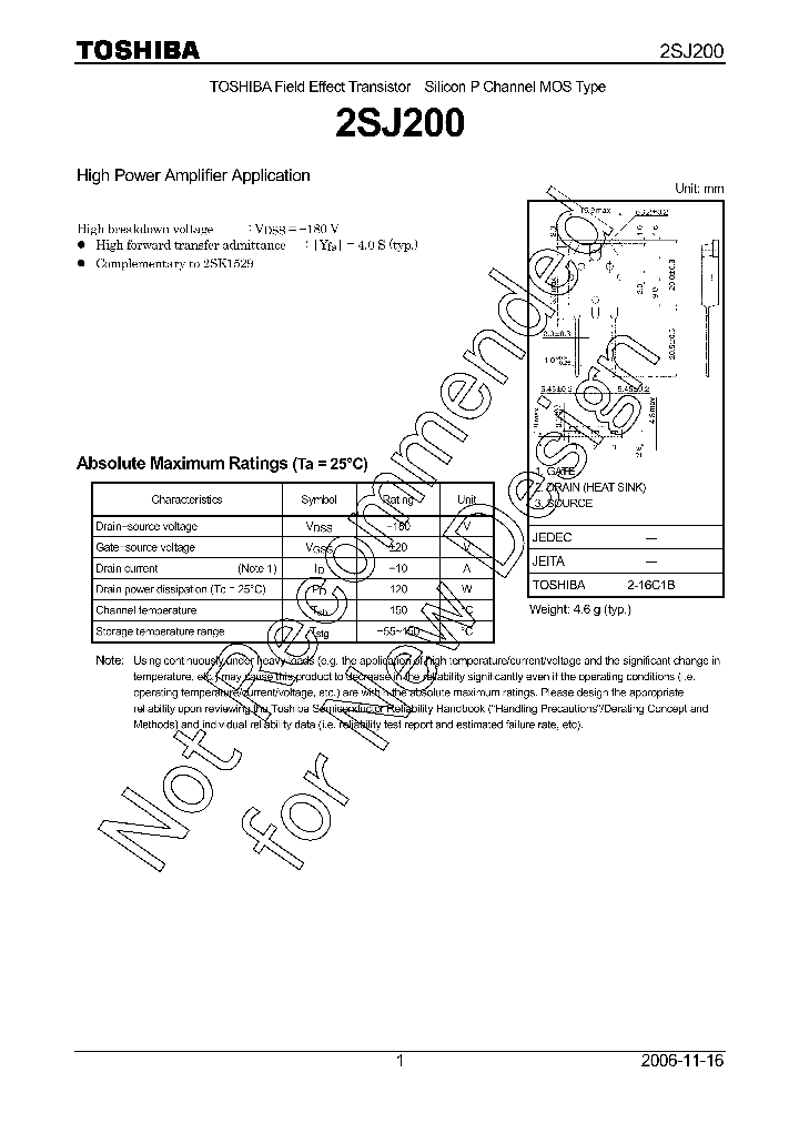 2SJ200-Y_7594857.PDF Datasheet