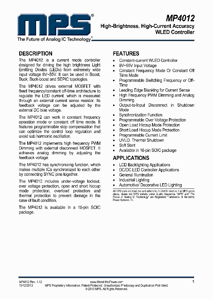 MP4012DS_7596394.PDF Datasheet
