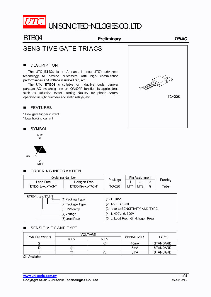 BTB04_7597942.PDF Datasheet