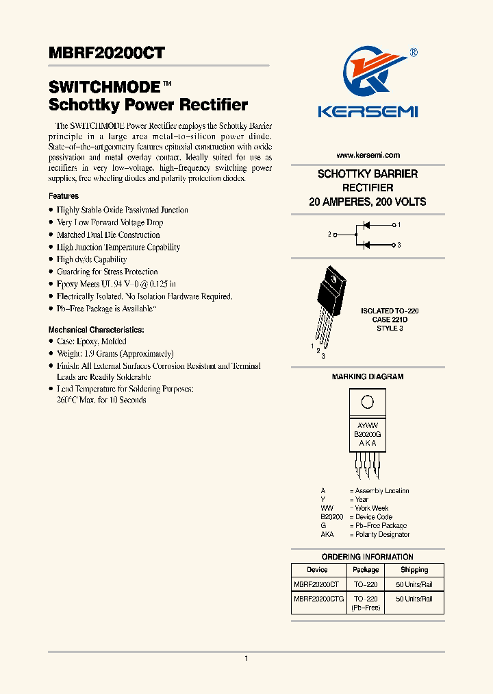 MBRF20200CT_7599775.PDF Datasheet