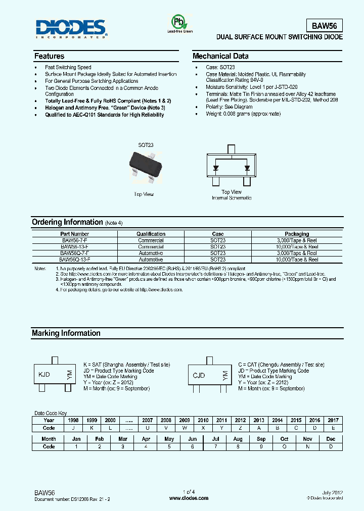 BAW56-13-F12_7600167.PDF Datasheet