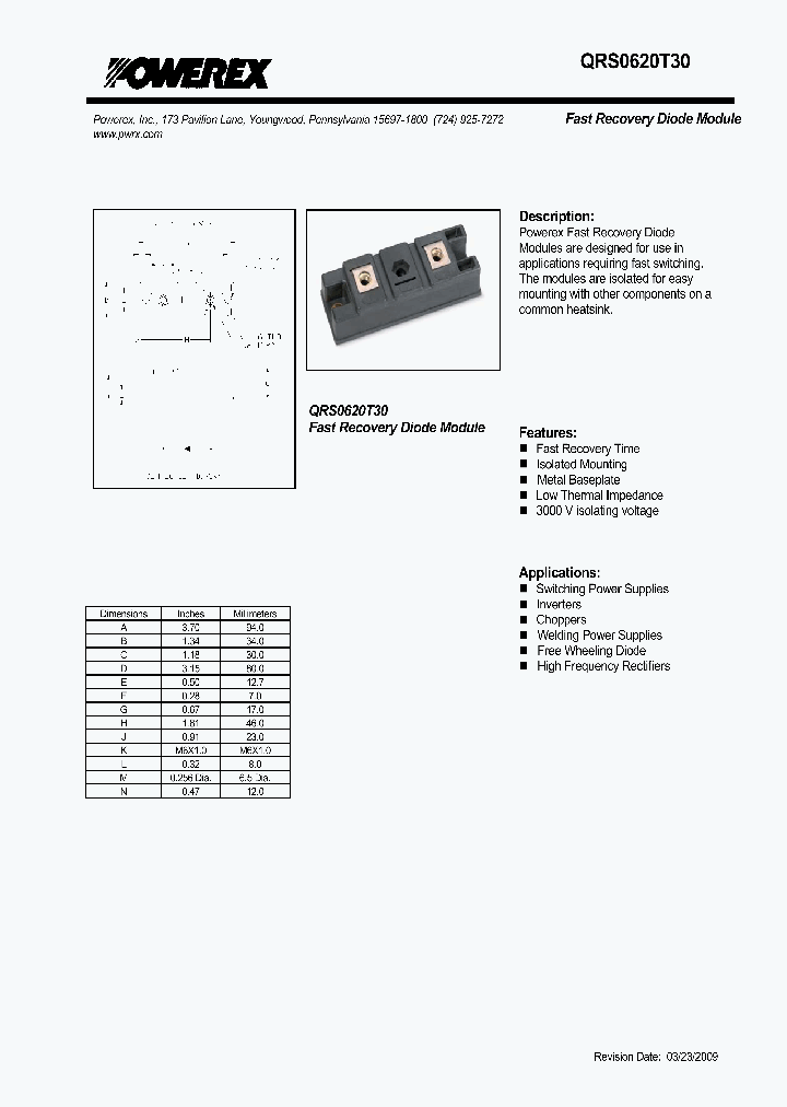 QRS0620T3009_7602051.PDF Datasheet