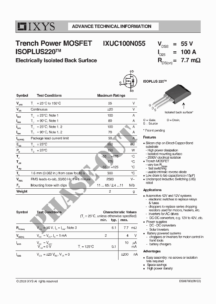 IXUC100N055_7602253.PDF Datasheet