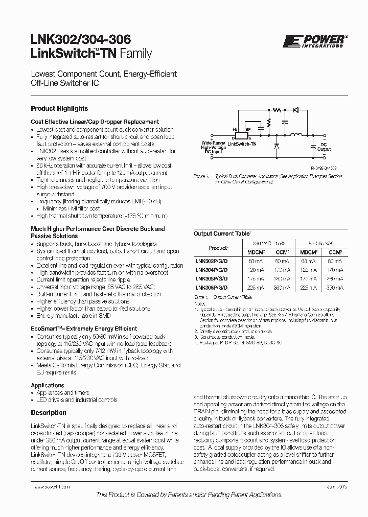 LNK302DG-TL_7603203.PDF Datasheet
