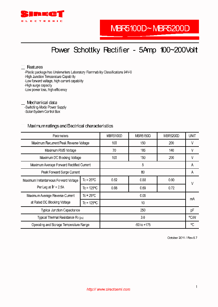MBR5100D_7603877.PDF Datasheet