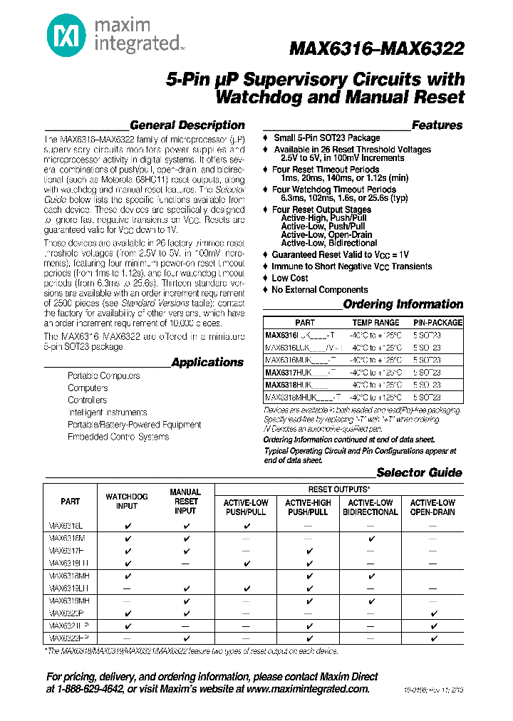 MAX6318MHUK-T_7604041.PDF Datasheet