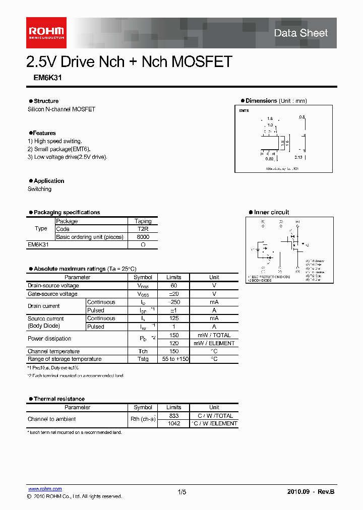 EM6K31T2R_7604919.PDF Datasheet