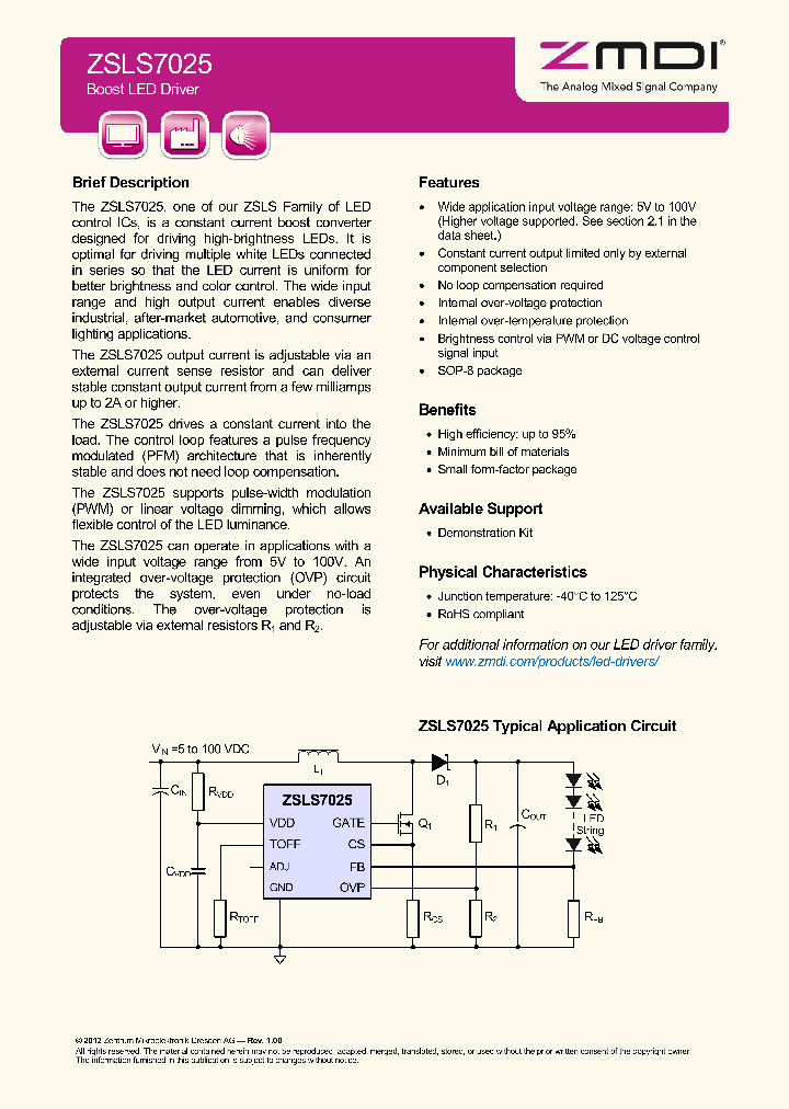 ZSLS7025_7605832.PDF Datasheet
