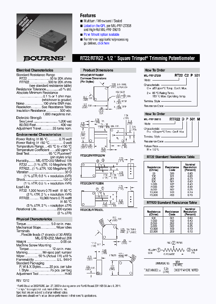 RTR22DP501M_7607350.PDF Datasheet