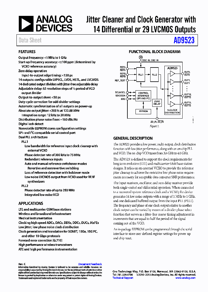 AD9523_7607404.PDF Datasheet