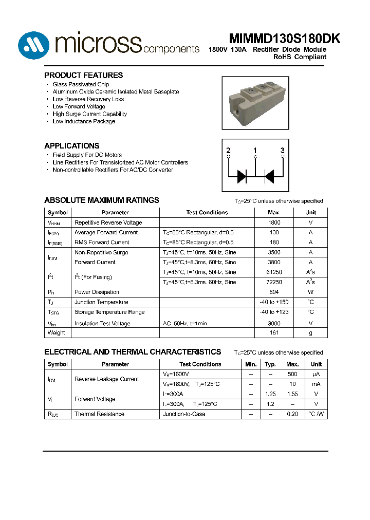 MIMMD130S180DK_7607967.PDF Datasheet