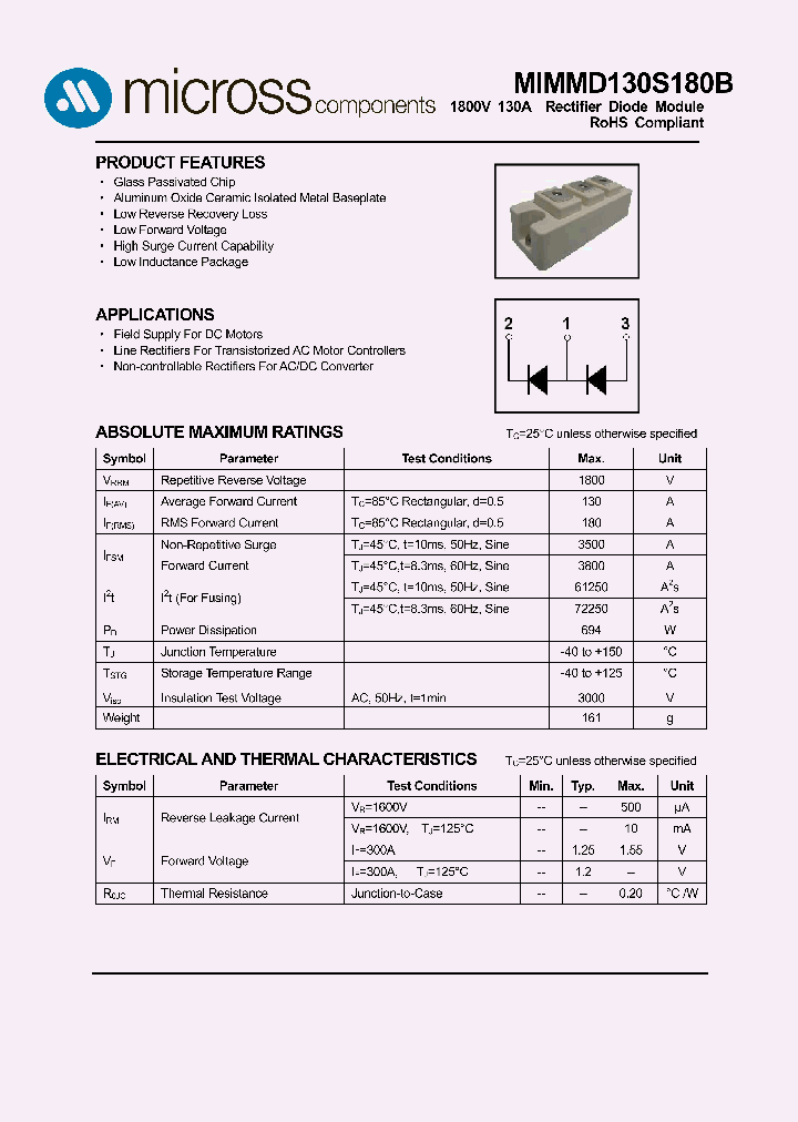 MIMMD130S180B_7607966.PDF Datasheet