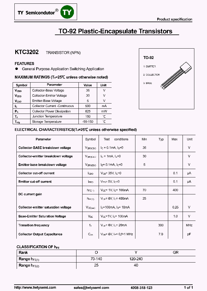 KTC3202_7608467.PDF Datasheet